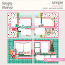 Simple Stories Simple Pages Page Kit Hard Candy Christmas