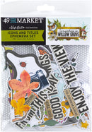 49 And Market Curiosities In Willow Grove Ephemera Set Icons And Titles