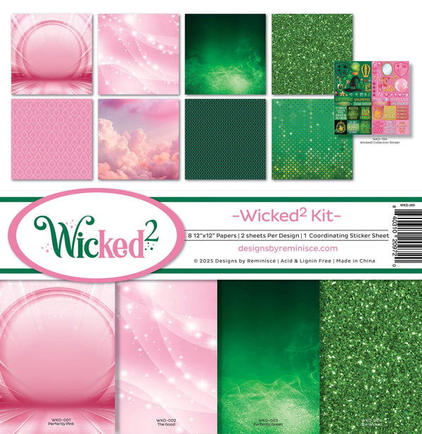 Reminisce Collection Kit 12"X12" - Wicked 2