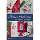 Jolly Santa Stick 'N Stitch Embroidery Pattern Collection - Believe