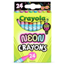 Crayola Crayons Neon 24/Pkg