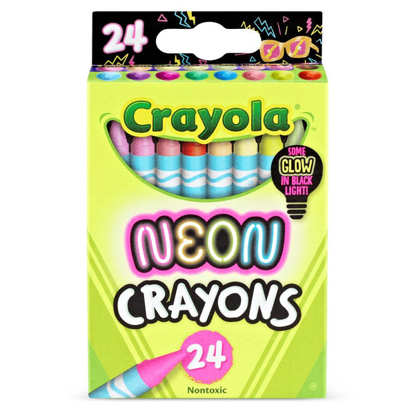 Crayola Crayons Neon 24/Pkg