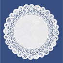 Hygloss Paper Lace Doilies Round 10" 36/Pkg White