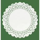 Hygloss Paper Lace Doilies Round 12" 36/Pkg White