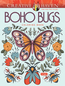Dover - Creative Haven: Boho Bugs Coloring Book Soft Cover