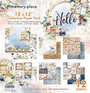 Memory Place Collection Pack 12"X12" Hello