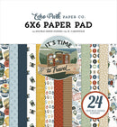 Echo Park It's Time To Travel 24-sheet 6x6 paper pad for scrapbooking