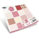 Find It Trading Paper Pack 8"X8" 18/Pkg - Floral Elegance Paper