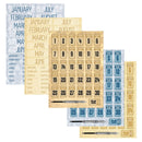 Elizabeth Craft Designs – Patterned Cardstock Pack 5.8" × 8.3" – Everyday Ephemera