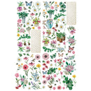 49 and Market – From The Garden Wildflowers Die-Cuts Scrapbooking Embellishments
