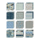 Tim Holtz Idea-ology – Palette Collection: Blue Paper Pad 8" x 8"
