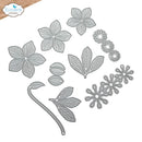 Elizabeth Craft Designs Lenten Rose Dies 2347