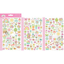 Doodlebug Mini Puffy Stickers Butterfly Kisses