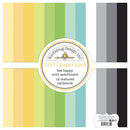 Doodlebug Textured Double-Sided Cardstock 12"X12" Bee Happy