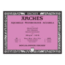 Arches Watercolour Block - Hot Pressed 300gsm 26cm x 36cm - 20 Sheets