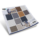 Find It Trading Amy Design Paper Pack 8"X8" 18/Pkg Design, We Are Men*