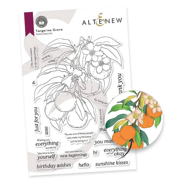 Altenew Craft Your Life Project Kit: Tangerine Grove