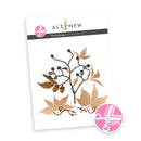 Altenew Creative Cuts Fall Pickings Layering Die Set with autumn leaves berries and acorns