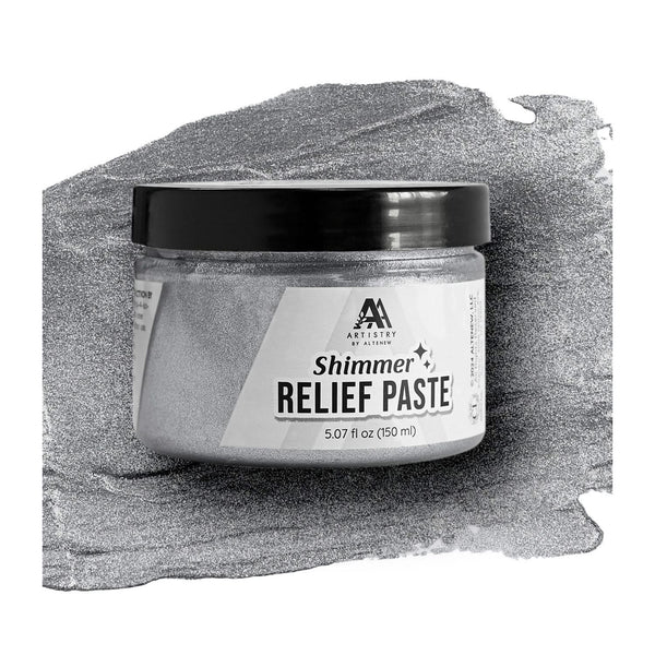 Altenew Shimmer Relief Paste - Silver