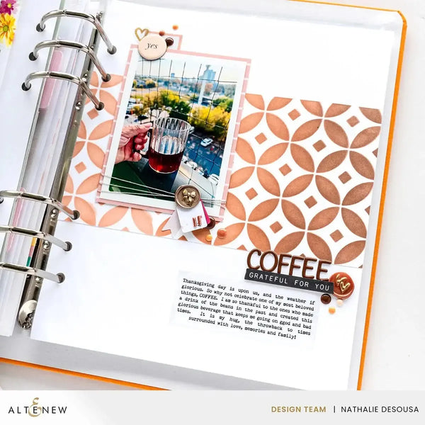 Altenew Dessert Dreams Fresh Dye Ink Pad - Orange Sorbet