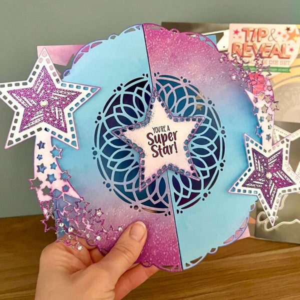 Angela Poole Tip & Reveal Interactive Die Set*