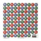 The Paper Loft 12"x 12" Cardstock Alphabet Stickers - Geometric Bubble Caps #4