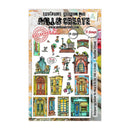 Packaging of Aall & Create stickers with colorful illustrations on a white background