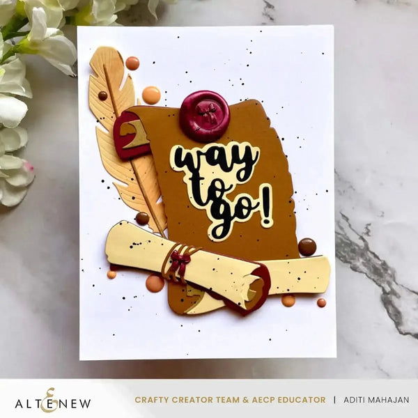 Altenew Dessert Dreams Fresh Dye Ink Pad - Orange Sorbet