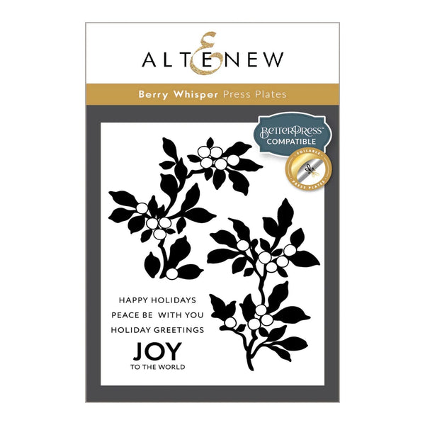 Altenew Berry Whisper Press Plates
