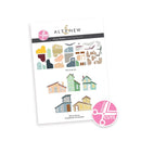 Altenew Creative Cuts: Cozy Homes Layering Die Set