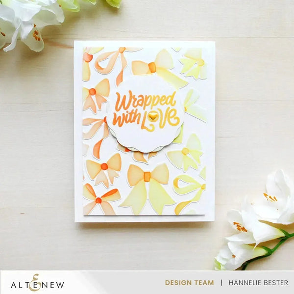 Altenew Elegant Bows Builder Stencil Set