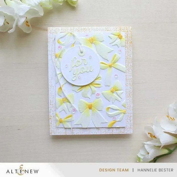 Altenew Elegant Bows Builder Stencil Set