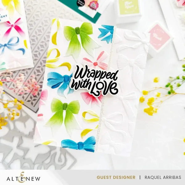Altenew Elegant Bows Builder Stencil Set