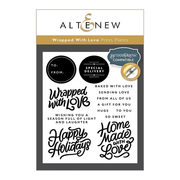 Altenew Wrapped With Love Press Plates