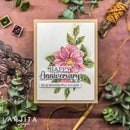 Gina K Designs Stamp & Die Set - Anniversary Flowers