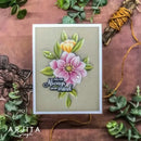 Gina K Designs Stamp & Die Set - Anniversary Flowers