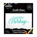 Arden Creative Studio Happy Holidays Craft Die Set