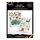 Arden Creative Studio Season of Joy Rub-On Transfer Set