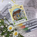 Art Impressions Clear Stamps Set - Euro Cottage