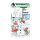 Art Impressions Clear Stamp - Woodland Reindeer Scene