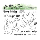 Picket Fence Studios Clear Stamp Set - Hot Air Balloons Sighting