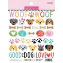 Bella Blvd Bow Wow Puffy Stickers Woof! Woof!