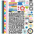 Bella Blvd Documented Cardstock Stickers 12"X12" Doohickey