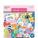 Bella Blvd Cardstock Ephemera Icons, Documented