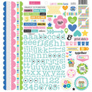 Bella Blvd Love Grows Here Cardstock Stickers 12"X12" Doohickey