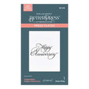 Spellbinders BetterPress Copperplate Press Plate By Paul Antonio - Happy Anniversary