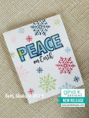 Gina K Designs Stamp & Die Set - Bold Holiday Sentiments*