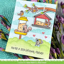 Lawn Fawn Clear Stamp Set - Backyard Bird Feeder Add-On