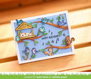 Lawn Clippings Colouring Stencils - Backyard Bird Feeder Add-On