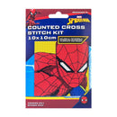 Disney Counted Cross Stitch Mini Kit 10x10cm - Spiderman